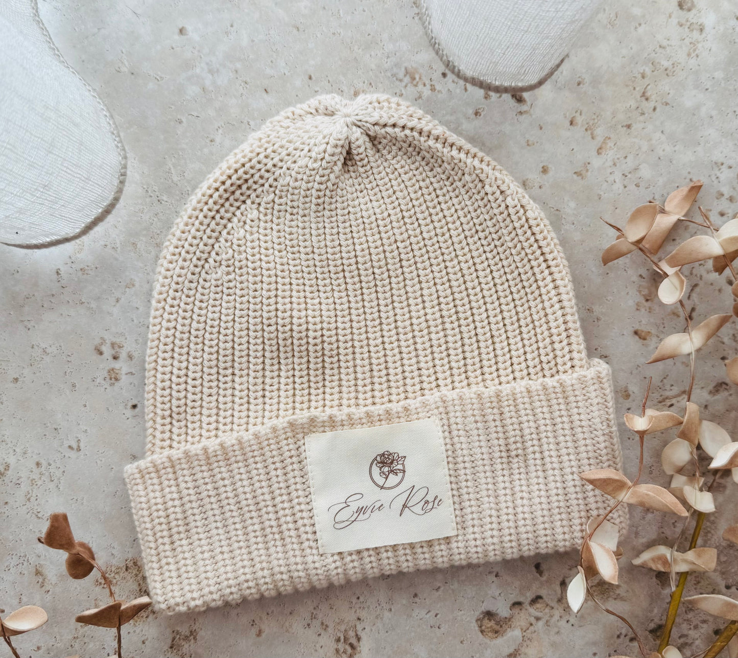 100% Organic Cotton Beanie