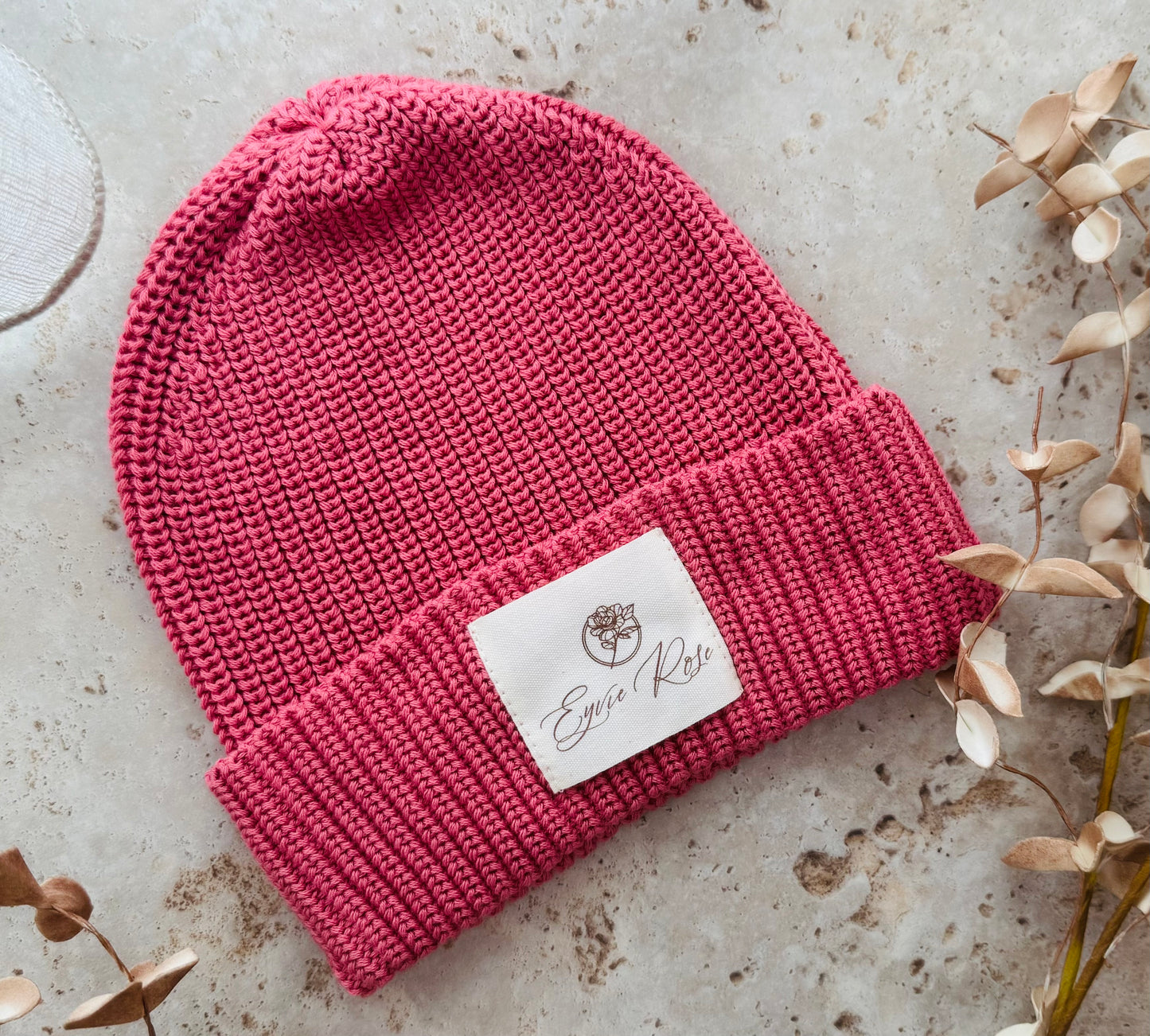 100% Organic Cotton Beanie