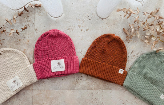 100% Organic Cotton Beanie