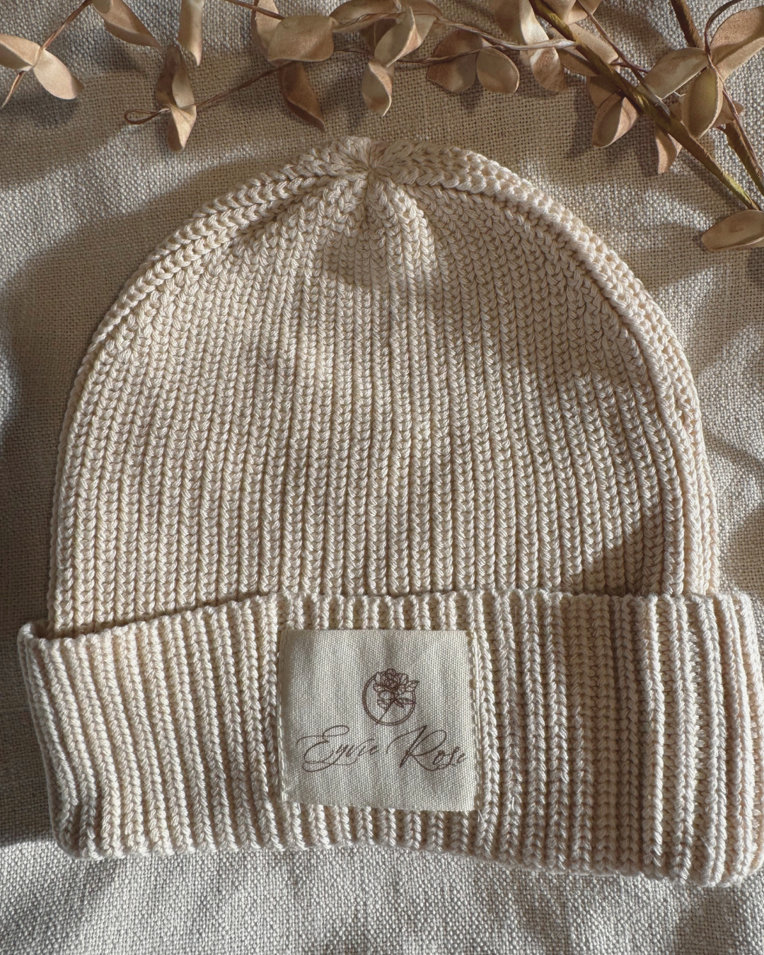 100% Organic Cotton Beanie