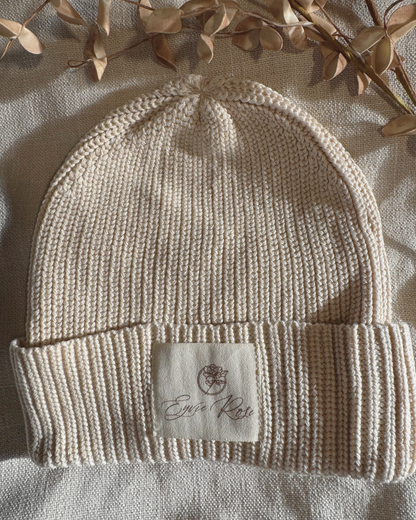 100% Organic Cotton Beanie