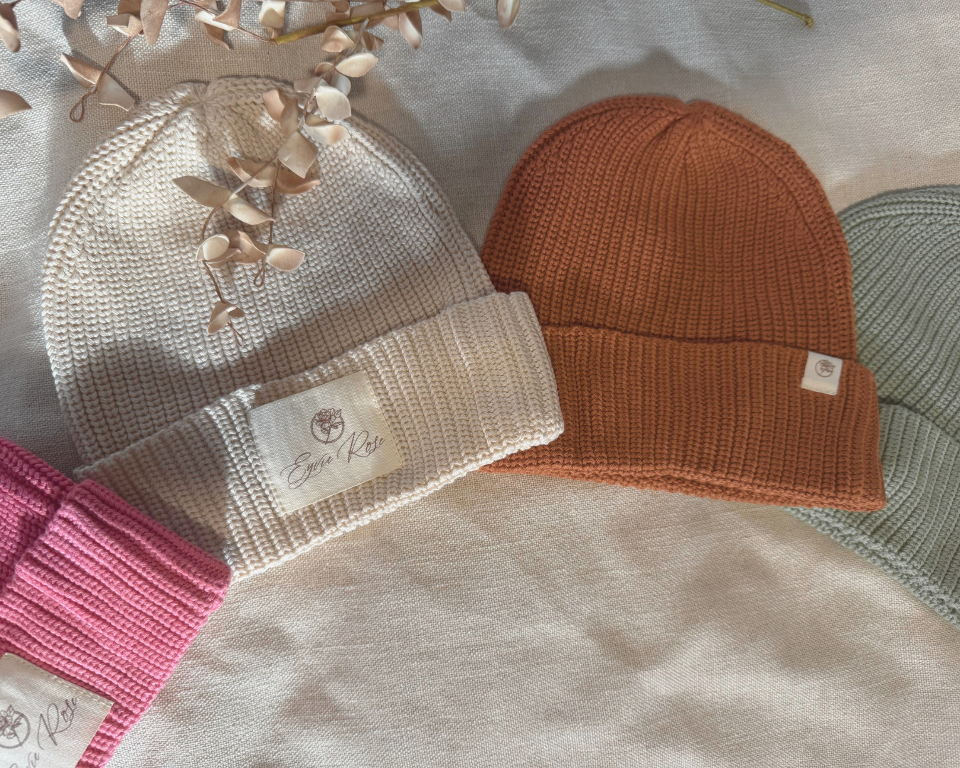 100% Organic Cotton Beanie