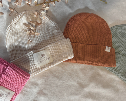 100% Organic Cotton Beanie