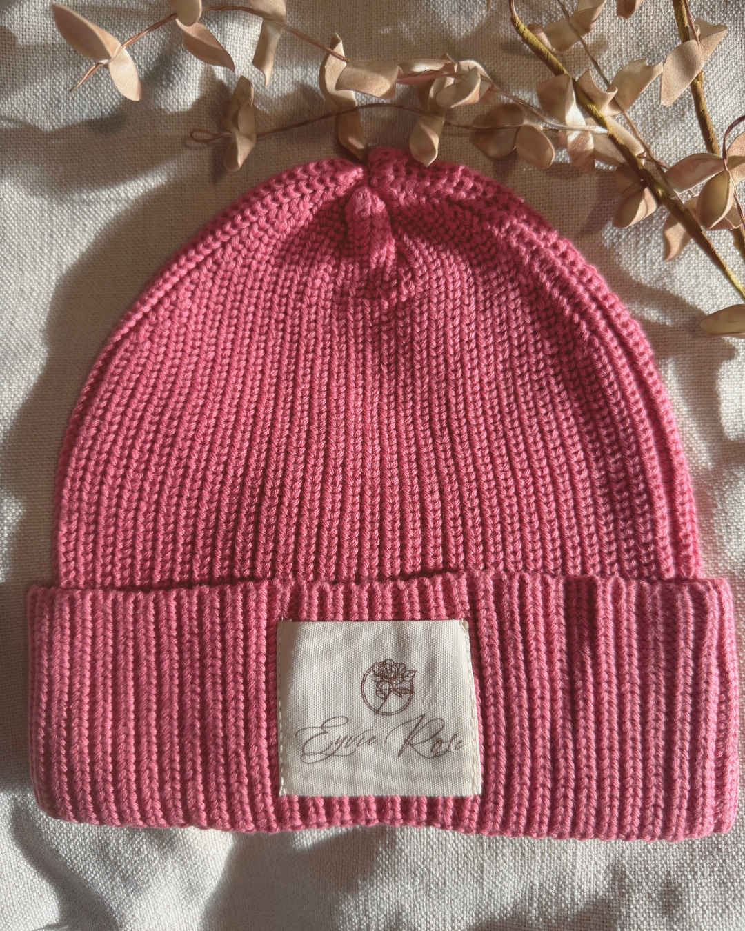 100% Organic Cotton Beanie