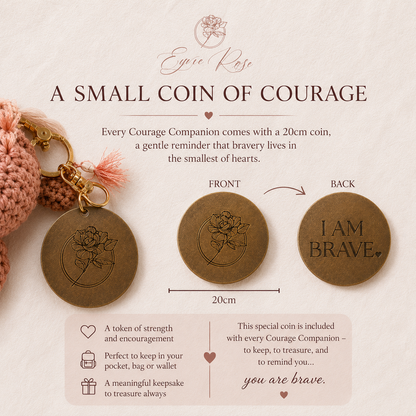 Courage Companion Bag Charm