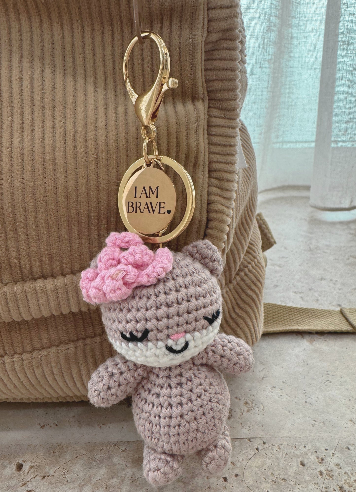 Courage Companion Bag Charm